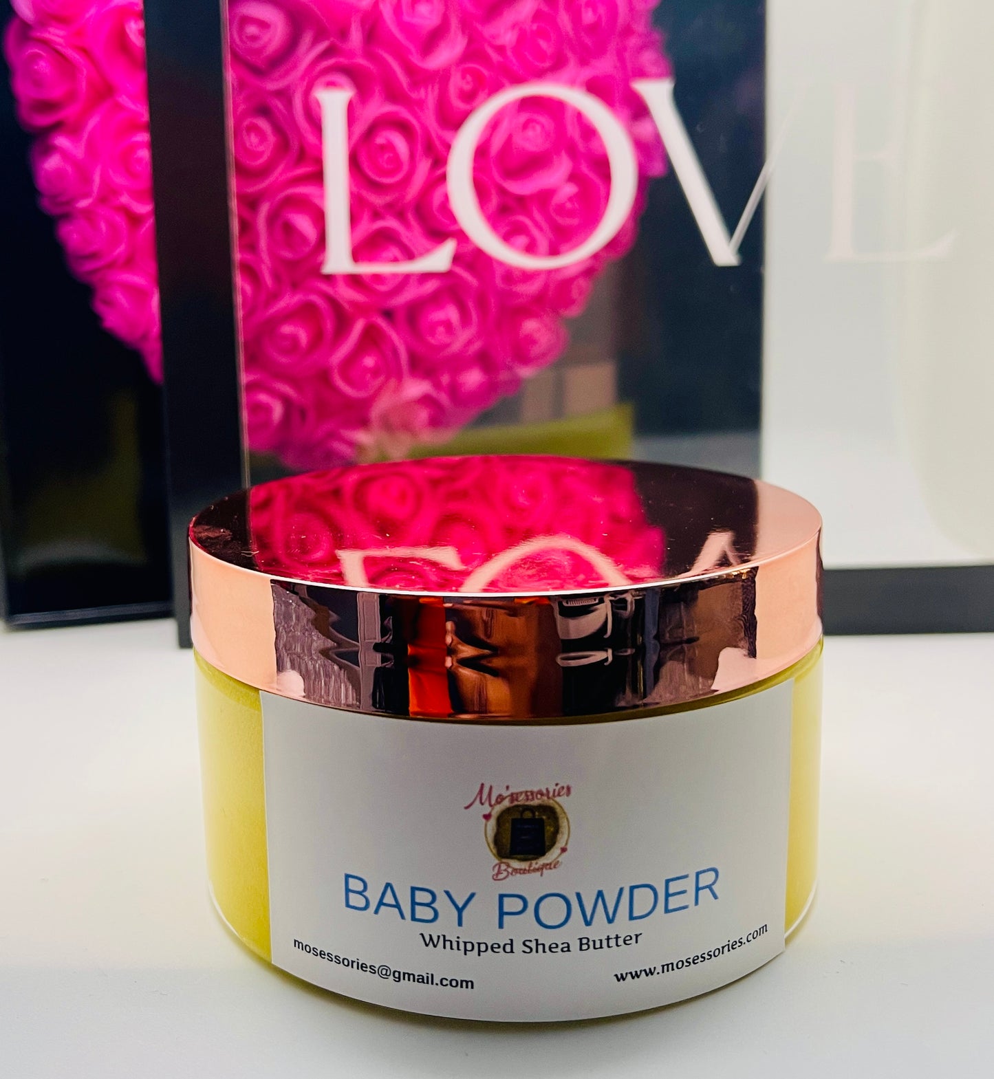 Baby Powder Scented Whipped Shea Butter