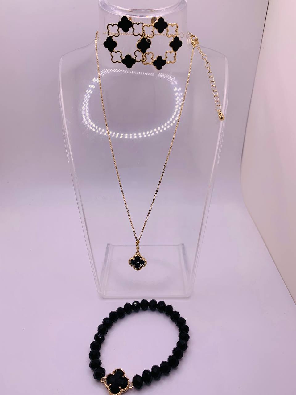 4 Leaf Clover Jewelry Set