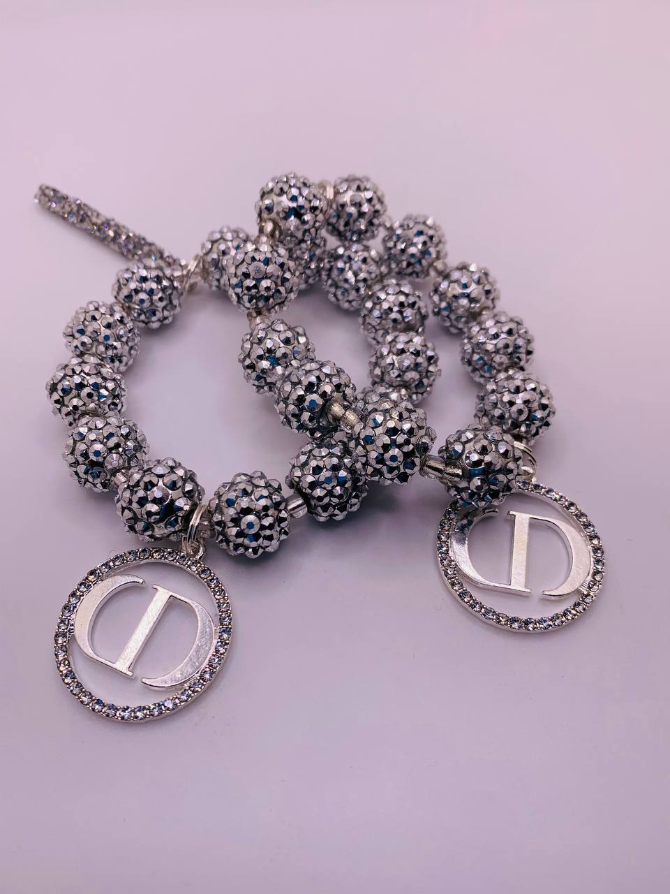 Silver Ball Hand Crafted Bracelet