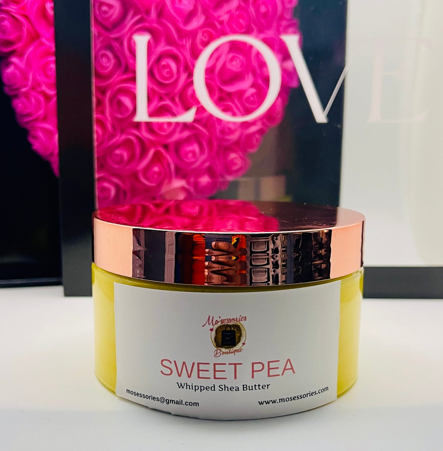 Sweet Pea Scented Whipped Shea Butter
