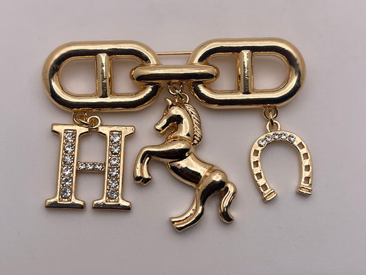 Horse Brooches