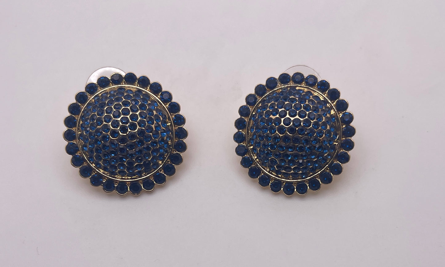 Round Bling Earrings