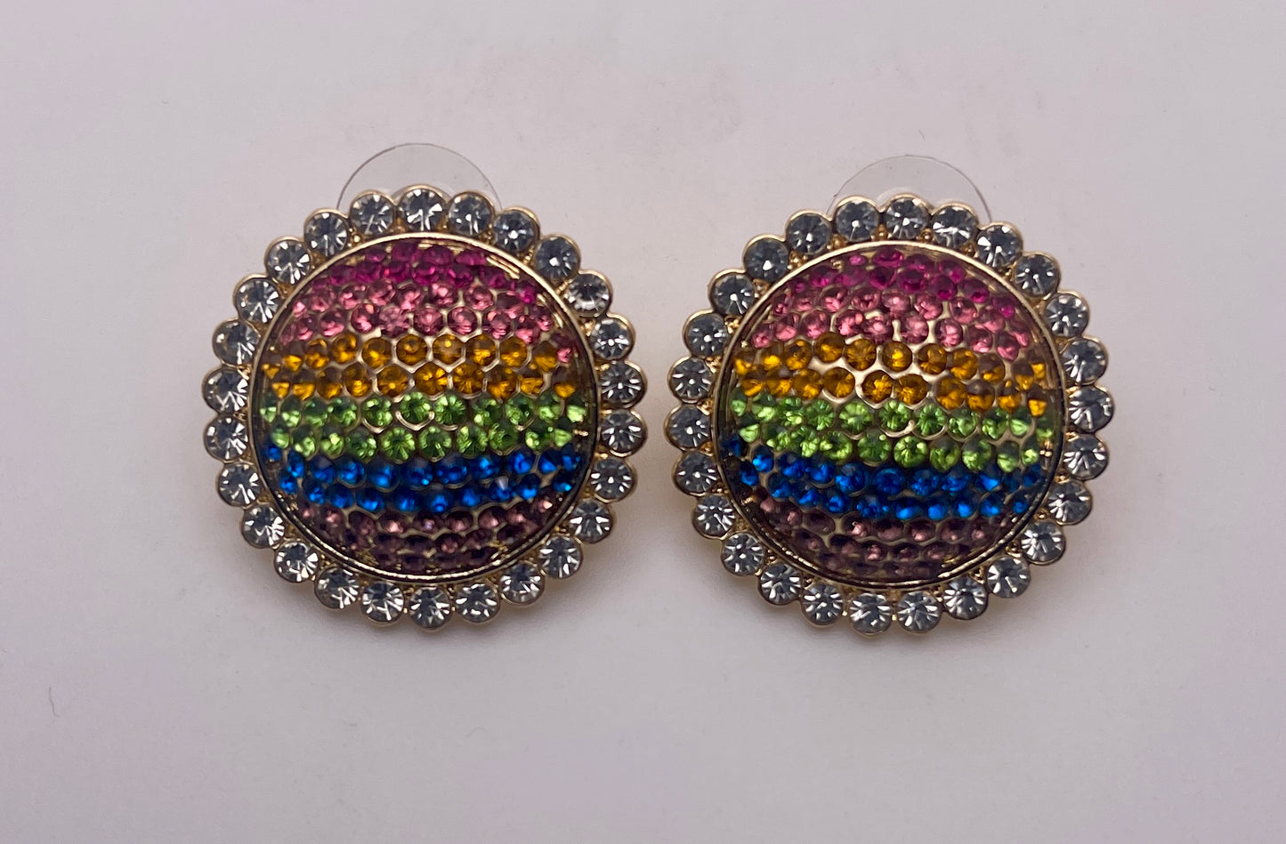 Round Bling Earrings