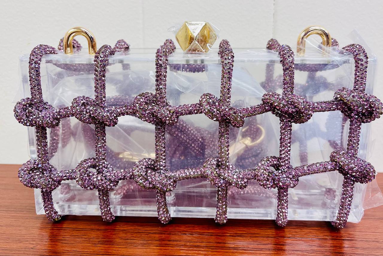 Bling Rope Acrylic Purse