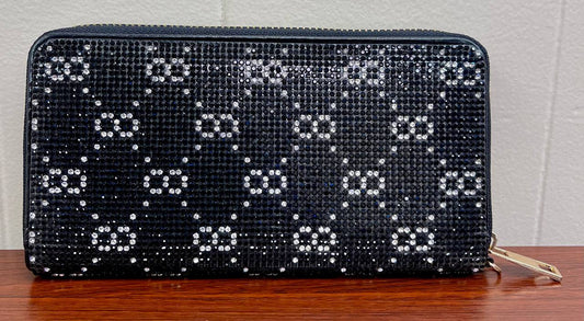 The Black Bling Wallet