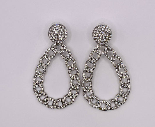 Silver Drop Earrings