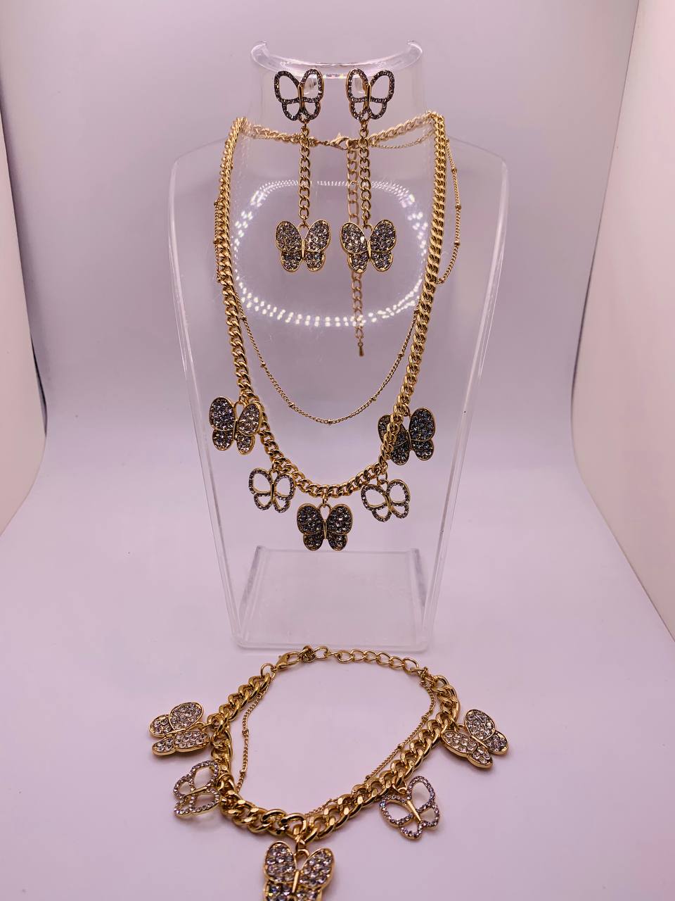 Butterfly Jewelry Set