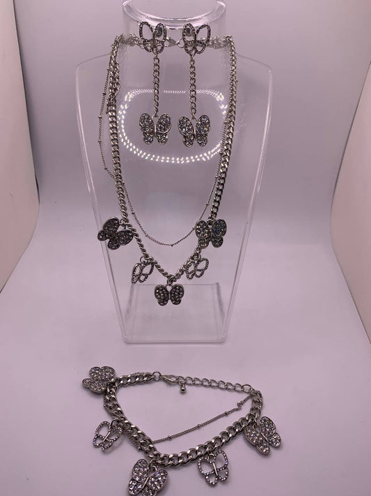 Butterfly Jewelry Set