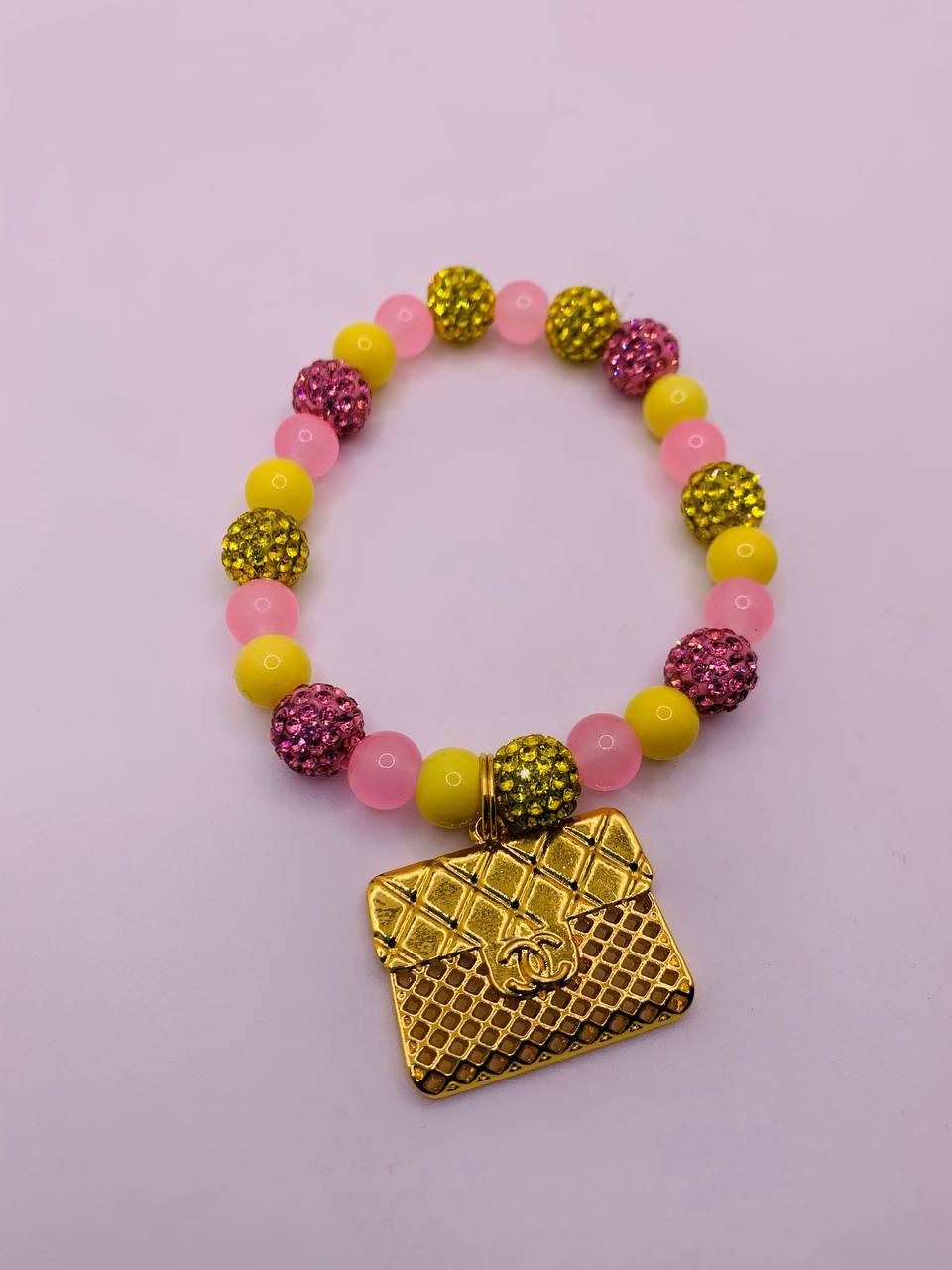 Lemonade Hand Crafted Bracelet