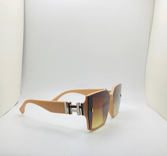 H Love Beige Sunglasses