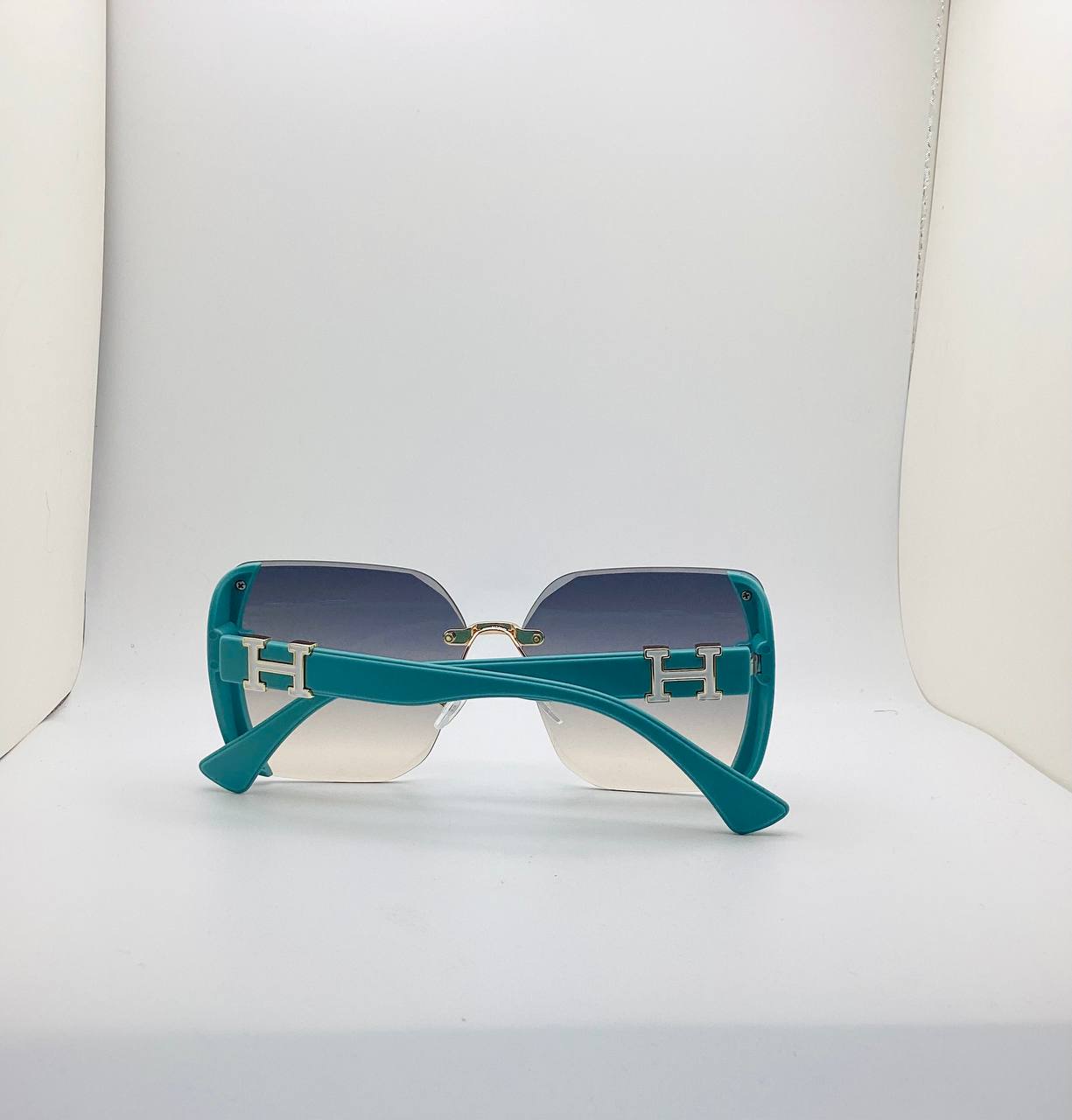 H Love Turquoise Sunglasses