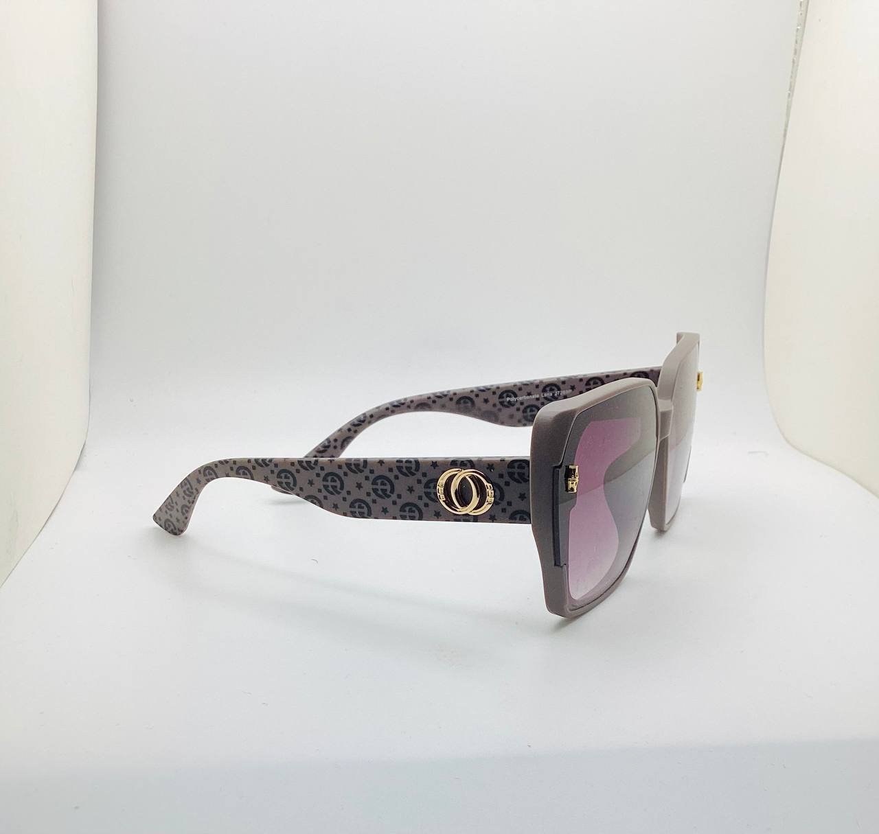 Grey Monogram Sunglasses