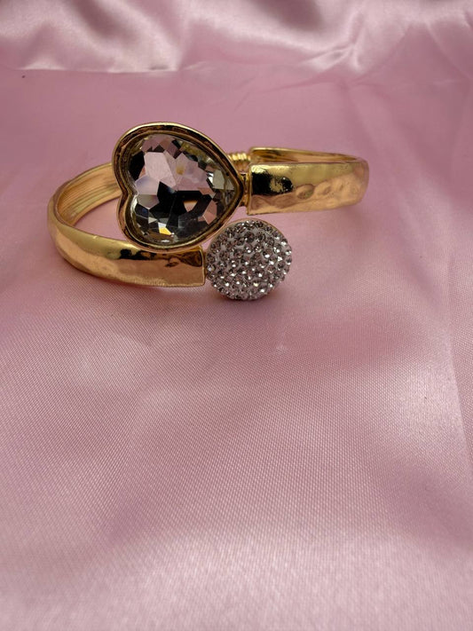 Gold Heart Bracelet
